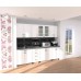 Bucatarie Zebra 2.6 metri MDF Alb